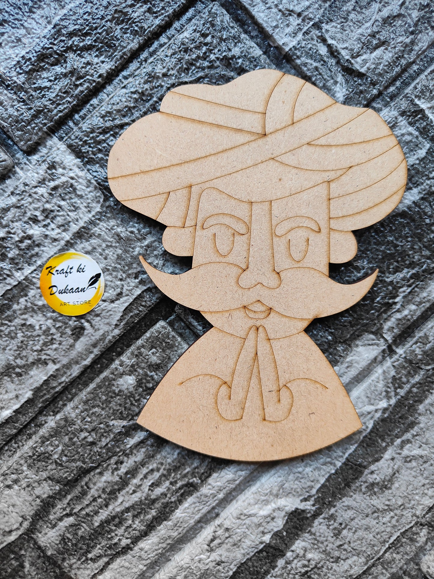 6" MDF Cutout - A1