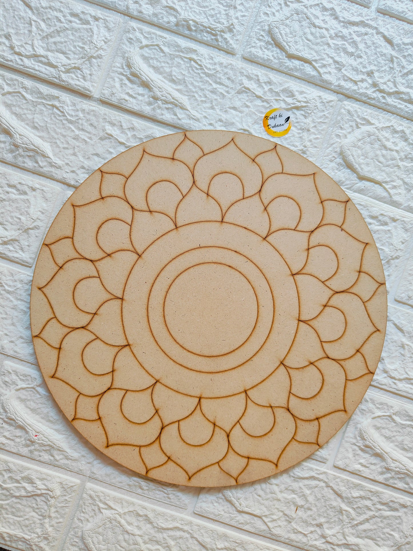 12" Pre-Marked MDF - A2