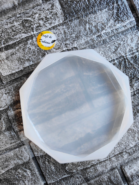 5" Round Diamond Edge Cut Mould