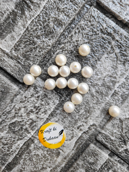 White Pearl Beads