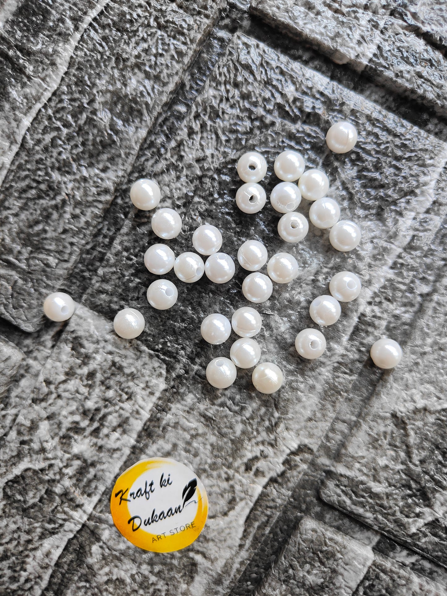 White Pearl Beads
