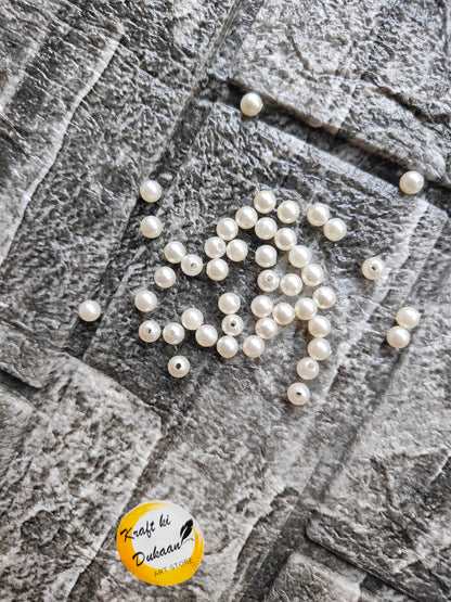 White Pearl Beads
