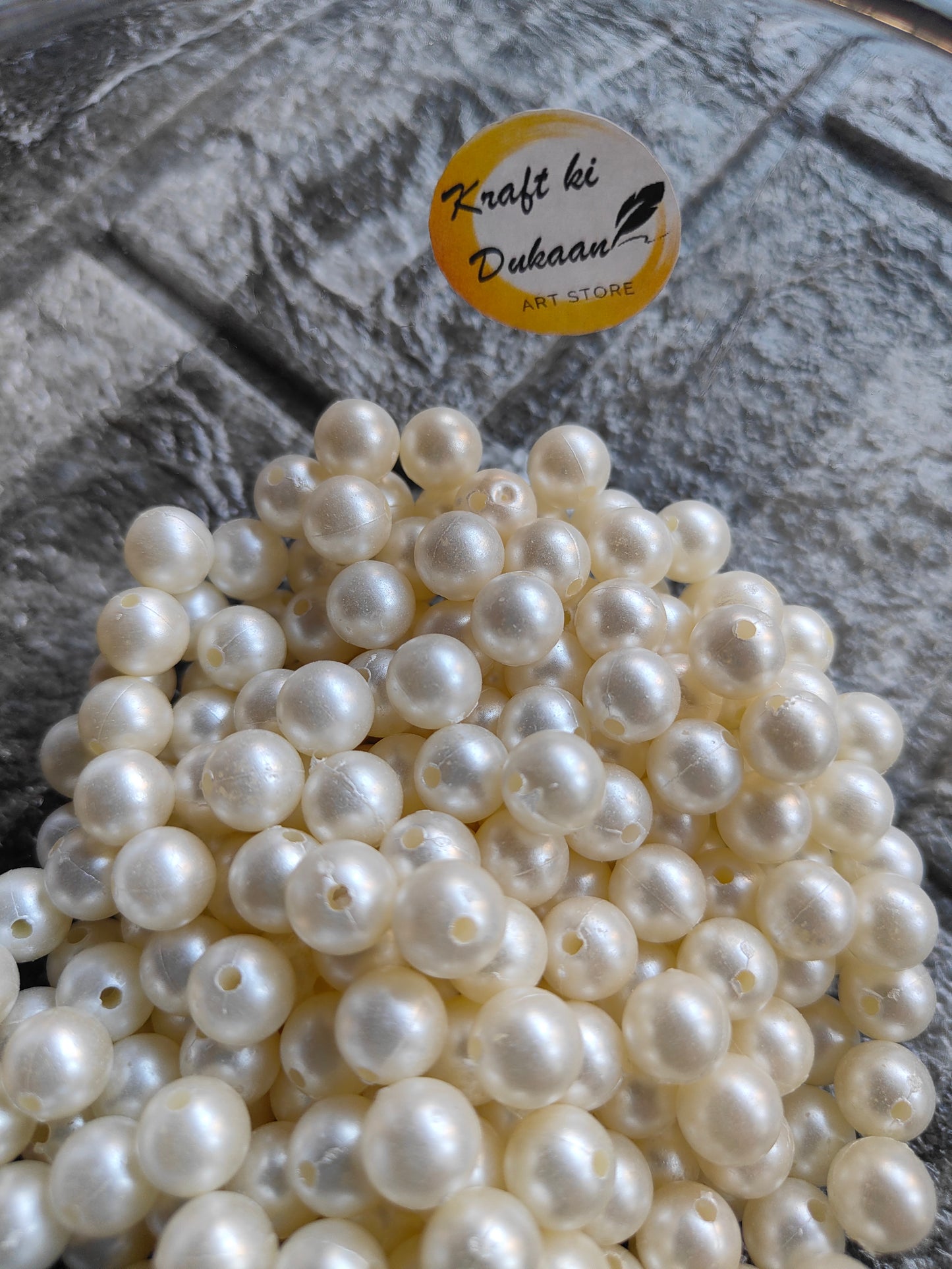 White Pearl Beads
