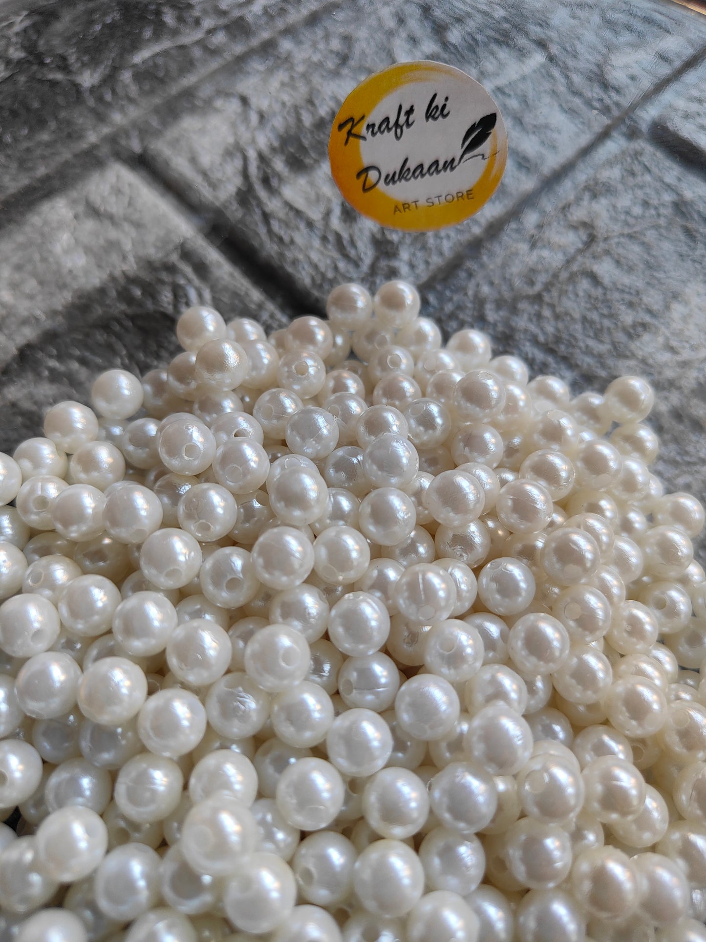 White Pearl Beads