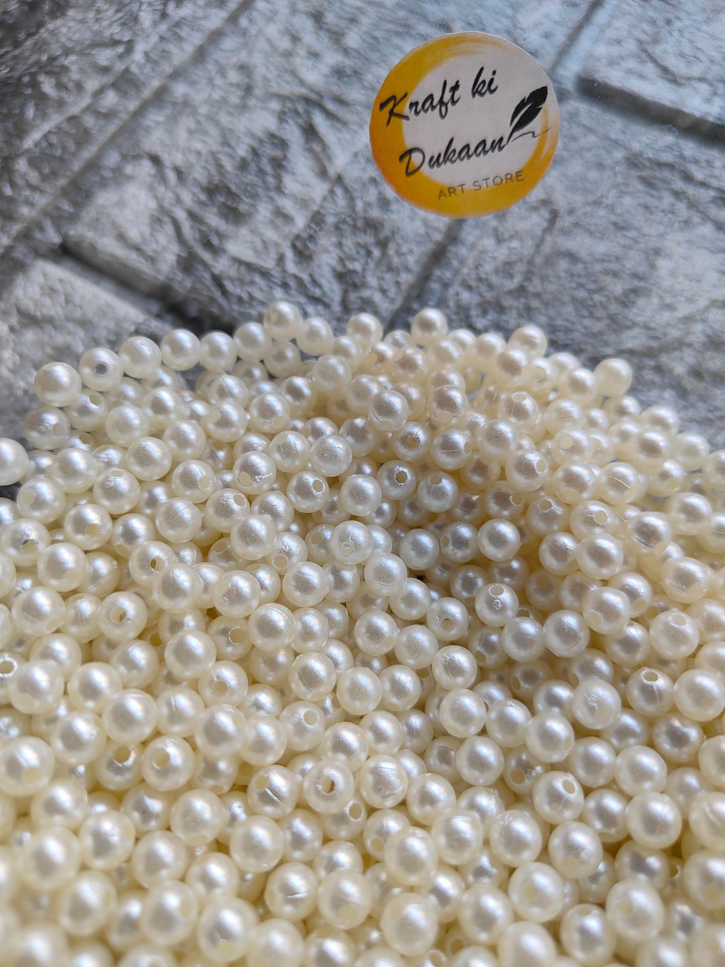 White Pearl Beads