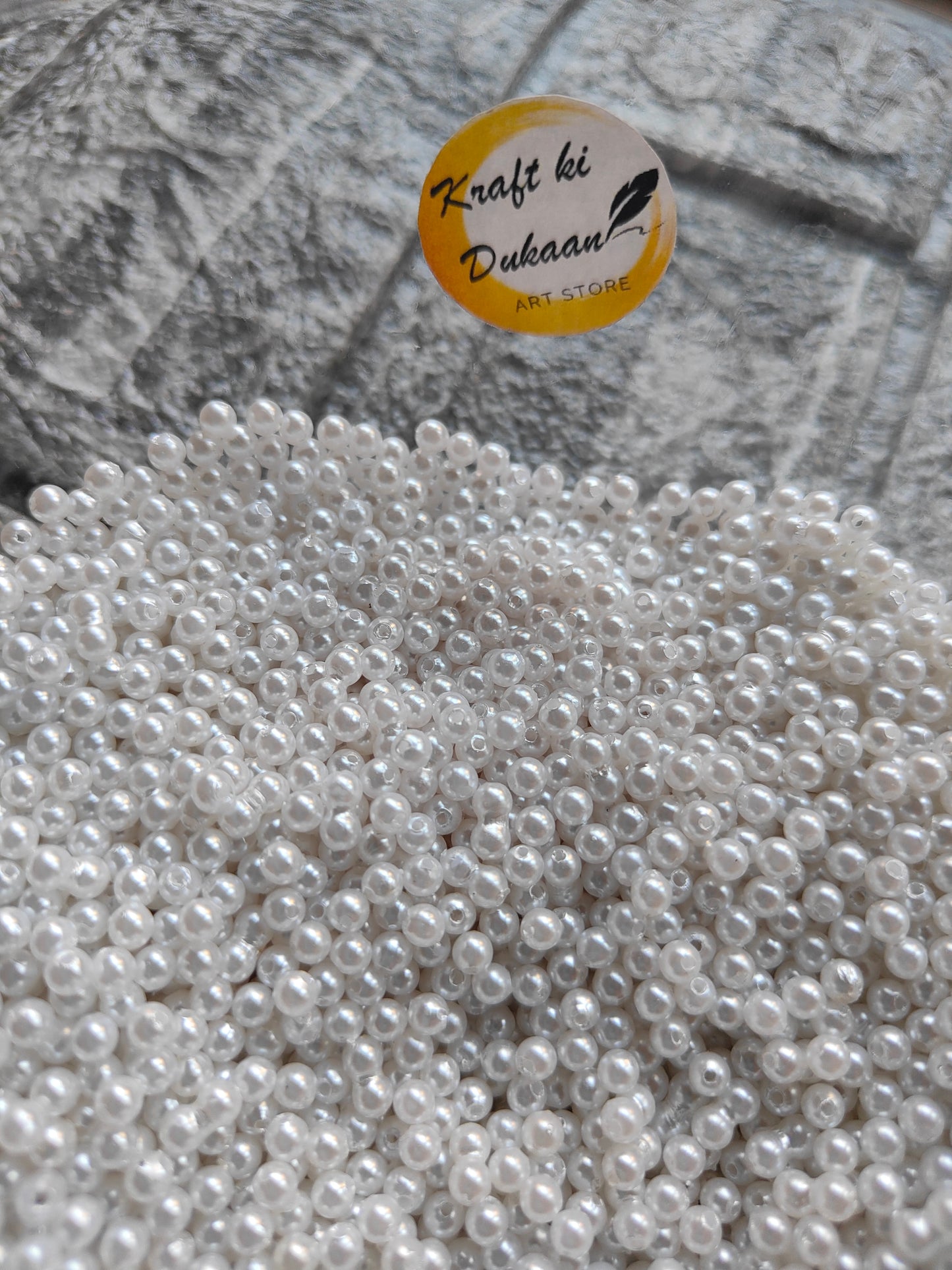 White Pearl Beads
