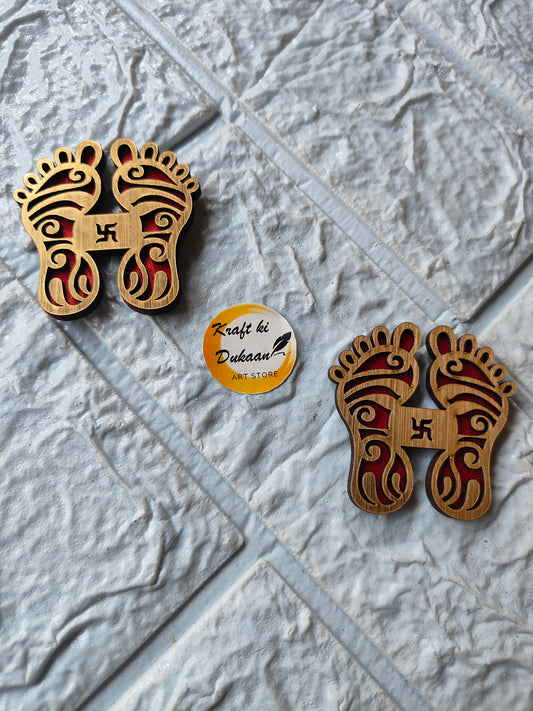 Acrylic Charan (Pag) Cutout 2 Pairs Set