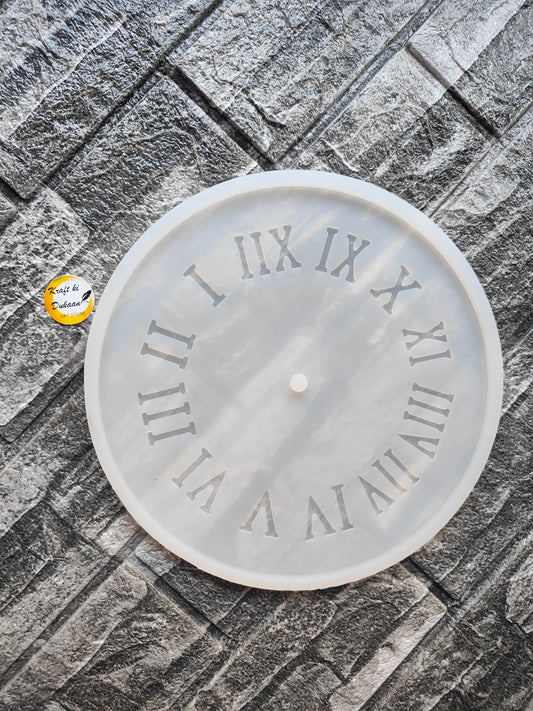 8" Roman Numerals Round Wall Clock Mould