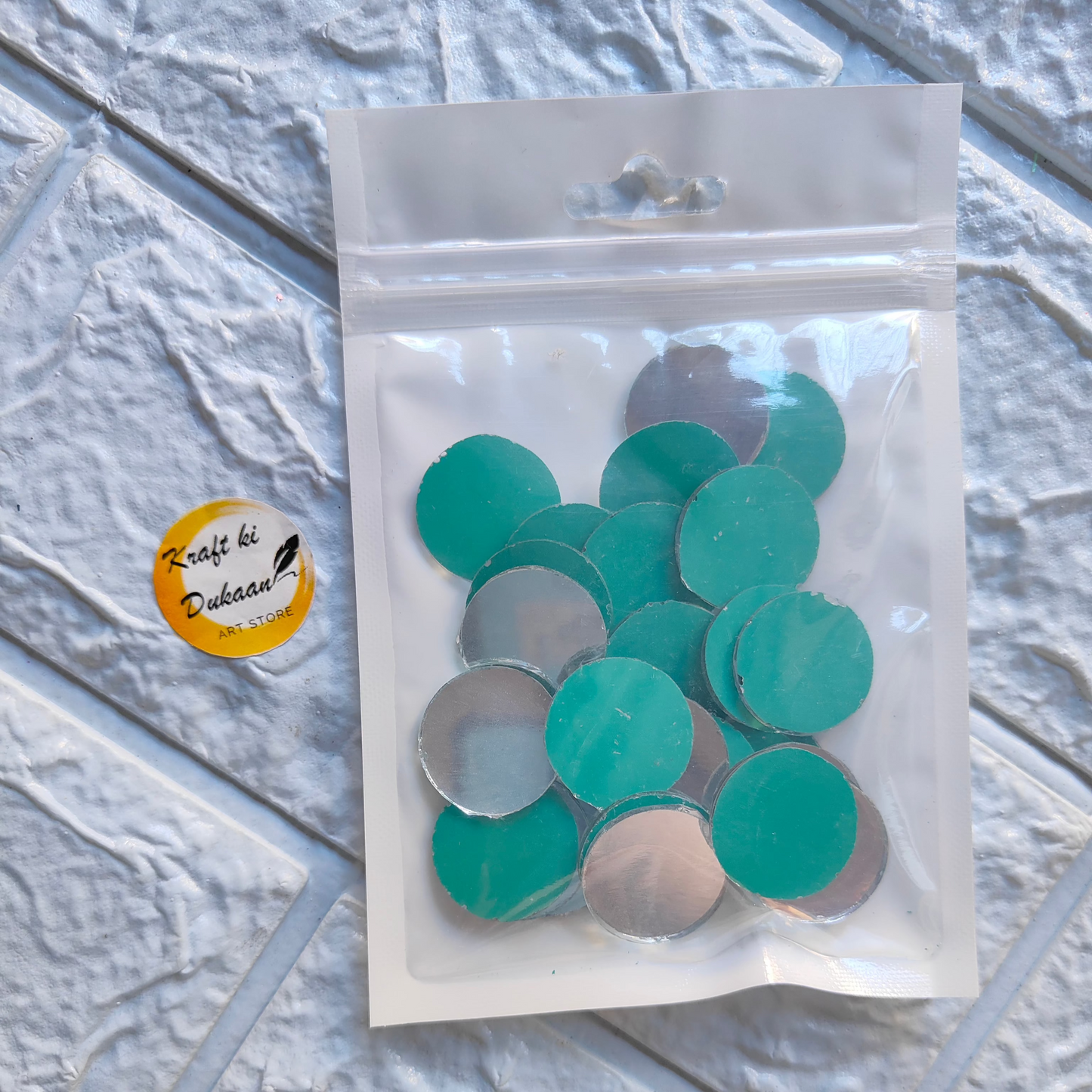 Round Shape Glass Mirror Mosaic