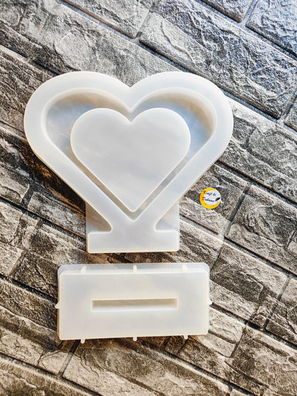 Centre Heart with Stand Mould