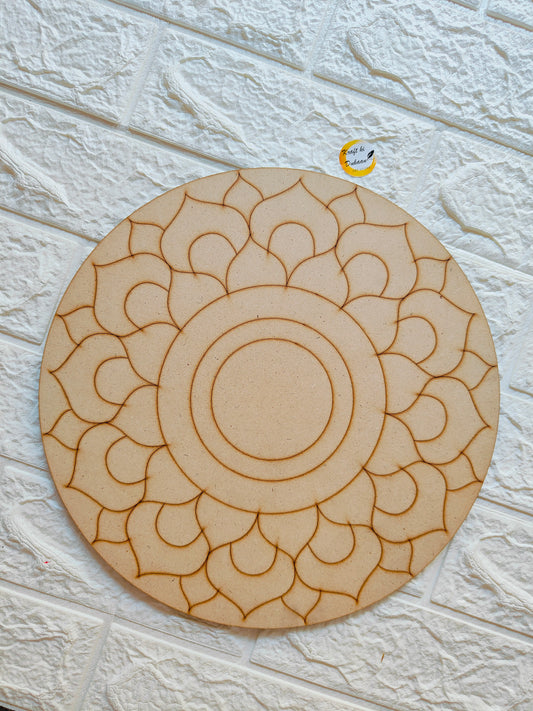 12" Pre-Marked MDF - A2
