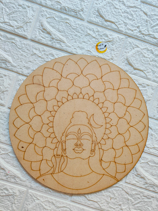 12" Pre-Marked MDF - A1